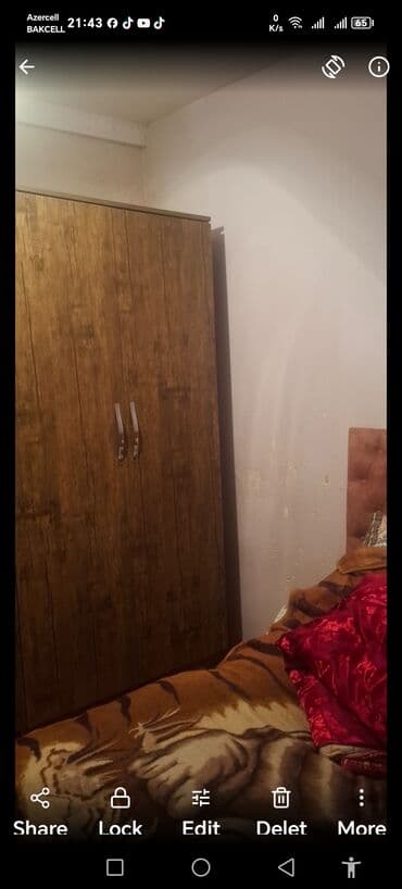 Rəflər: İşlənmiş, Açılan, 2 qapılı Düz dolab, Qarderob, paltar dolabı — 2