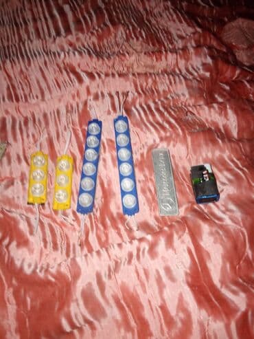 LED modul işıqlar dəsti - Rənglər: sarı (2 modul), mavi (3 modul) -