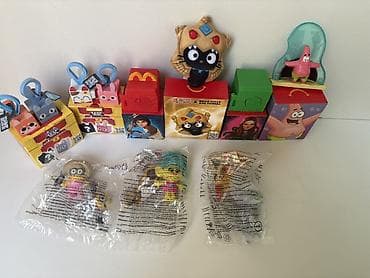 1 ədədi - 5 manat McDonald’s Happy Meal kolleksiya oyuncaqları. Yeni