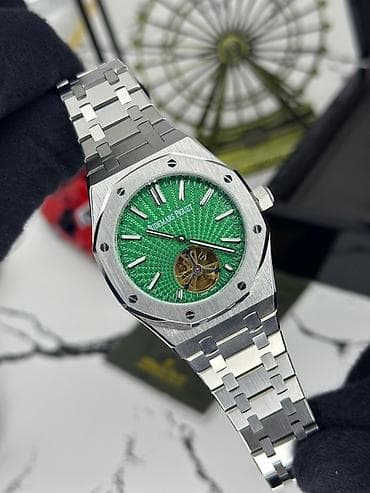 mexanika saat: Yeni, Qol saatı, Audermars Piguet, rəng - Yaşıl — 1