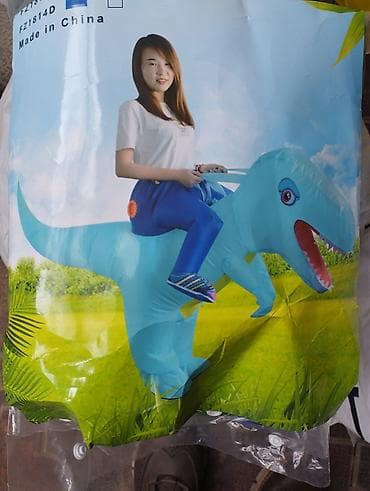 Şişmə Dinozavr Minmə Kostyumu - Fun parklar, tədbirlər, karnaval və