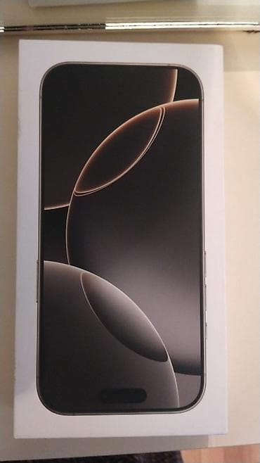 IPhone 16 Pro, 256 GB, Natural Titanium, Face ID — 1