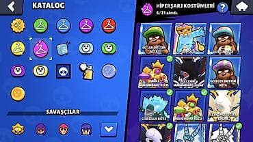 Brawl Stars hesabı – yüksək trofeyli və zəngin kontentli - Kupa yolu — 6
