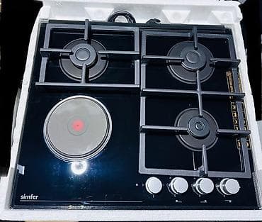 plite qazli: Qaz sobası Quraşdırılan, 4 gözlü — 1