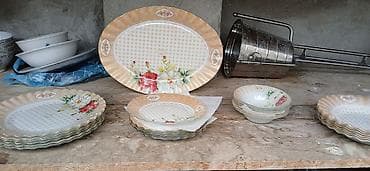 Nahar dəsti, rəng - Bej, 6 nəfərlik