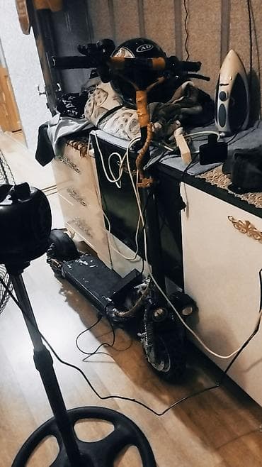 elektro gitarlar: Elektrik skuter - Güclü ön və arxa amortizator sistemi – çuxurlu — 3