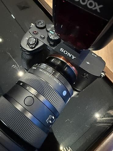 6d mark 2: Sony A7lV + sigma 24:70 ll versiya + godoox 860 ll versiya S komplekt — 2