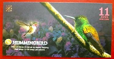 pullar: АТЛАНТИЧЕСКИЙ ЛЕС 2016 * ATLANTIC FOREST * 11 AVES DOLLARS * ФАУНА * — 2