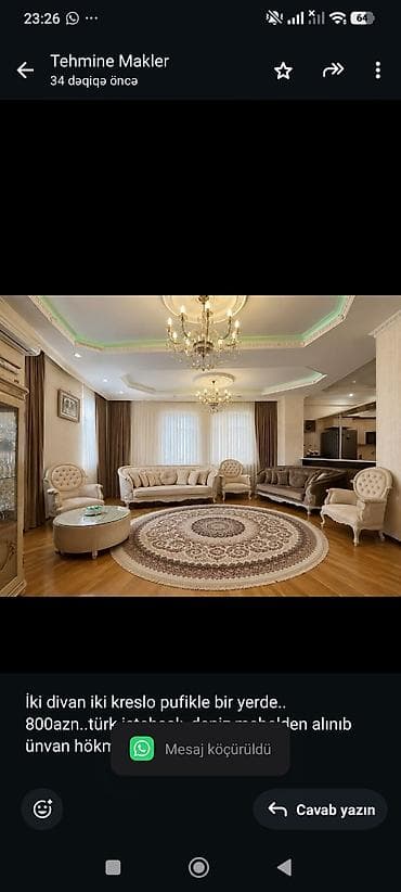 selka turk: İki divan iki kreslo pufikle bir yerde. 800azn. türk istehsalı, deniz — 1