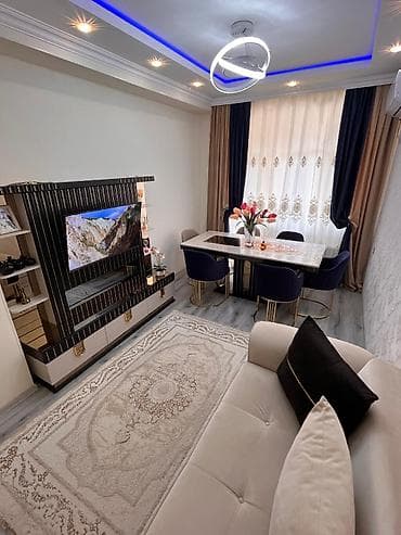 gencede kreditle evler: 3 otaqlı, Yeni tikili, 76 kv. m — 2