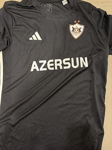 Futbolka, Adidas, M, rəng - Qara — 1