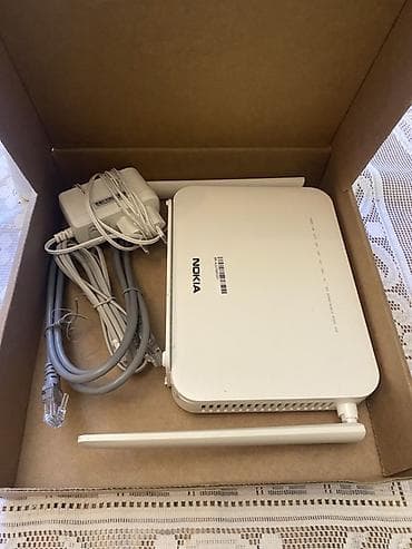 xətsiz internet: Nokia Wi‑Fi marşrutlayıcı (qutuda komplekt) Xüsusiyyətlər: - — 1