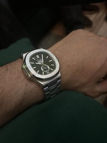 bernhard h. mayer fiyatları: Qol saatı, Patek Phillipe, rəng - Gümüşü — 2