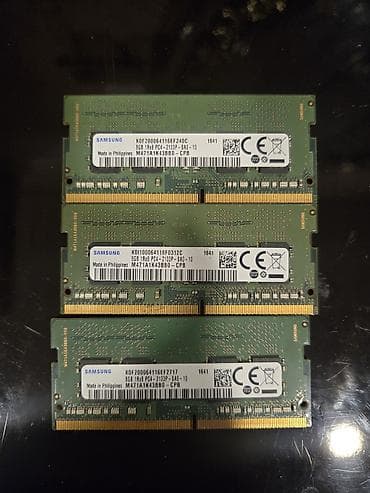 Operativ yaddaş (RAM) Samsung, 8 GB, 2133 Mhz, DDR4, Noutbuk üçün