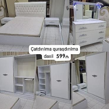 F99Yataq dəsti satılır çatdırılma quraşdırılma daxil 599₼. Yaxşı — 1