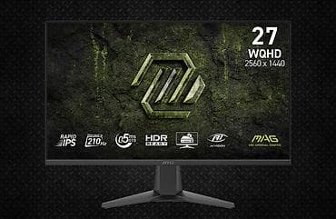 en ucuz 60 fps tablet: MSI MAG 275QF 210Hz oyun monitoru - 27 düym WQHD (2560 x 1440) ekran — 1