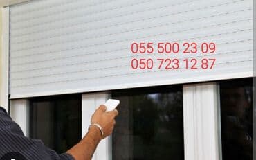 пластик эшик терезелер: JALÜZ QAPILAR. AVTOMATİK QAPILAR. GARAJ VE MAĞAZLAR ÜÇÜN — 13