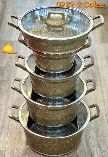 gul ekmek ucun qablar: Qazan, 5-dən çox l — 4