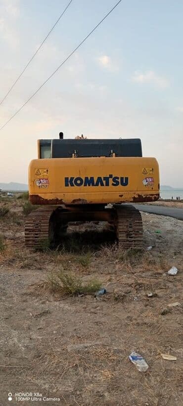 ekskavator is elanlari 2022: Komatsu paletli ekskavator BARTER OLUNUR daşınmaz emlakla yeni — 2
