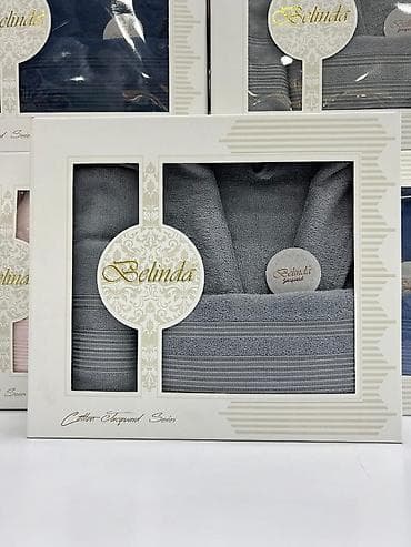 Куртки: Hamam Xalat desti Matreali maxrovudu Icinde daxildi 1eded Xalat — 6