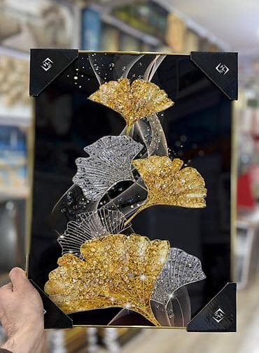 qiz şəkilləri: Məhsul: Dekorativ şüşə tablo kolleksiyası Divar tablosu Ölçü : 40x50 — 7