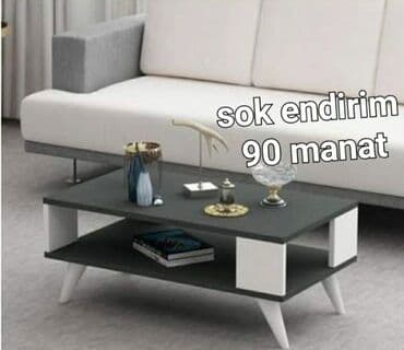 yigilib acilan stollar: Jurnal masası, Yeni, Açılmayan, Dördbucaq masa — 1