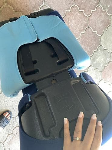 triko dest: Uşaq avtomobil oturacağı – WEGRO - Rəng: mavi/tünd mavi, bej — 3