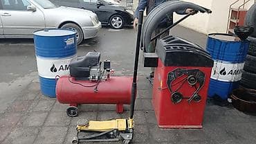 Avtoservis avadanlıqları: Təkər servisi üçün avadanlıq dəsti Tərkib: - Unite PTS1224 təkərsökən — 4