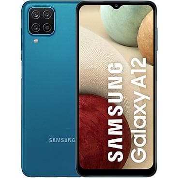 Elektronika: Samsung Galaxy A12, 32 GB, rəng - Göy — 1