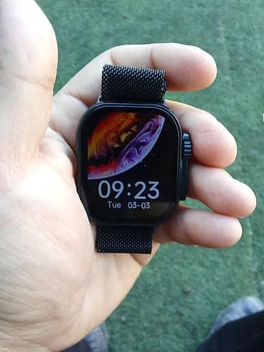 cy01 saat: Yeni, Smart saat, Sim kart, rəng - Qara — 2