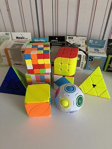 Развивающие игрушки: Muxtelif cur kubik rubikler heresi yeni veziyyetde ve hamsi at lalafo.az — 3 Развивающие игрушки: Muxtelif cur kubik rubikler heresi yeni veziyyetde ve hamsi — 3