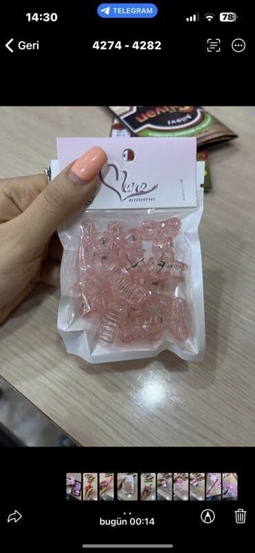 uşaq makyaj seti: Hədiyyə qutusu – qızlar üçün şirin aksesuar dəsti Metrolara çatdırılma — 8