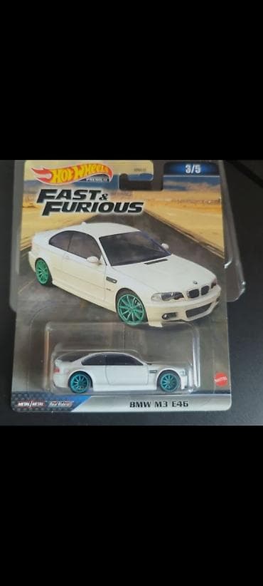 cube race 318: Hot Wheels Premium – Fast & Furious seriyası Model: BMW M3 E46 — 1