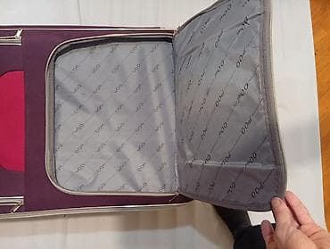 teleskoplar: Səyahət çamadanı – Orset brendi - Ölçü: iri ölçülü tekstil çamadan — 2