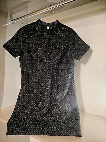 sumqayitda donlar: Qara parıltılı toxumalı qısa don dəsti - Model: Dizə yaxın uzunluqda — 2