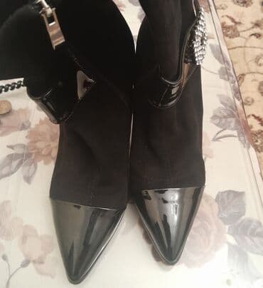 nabuk sapaskiler: Qısaboğaz, Ölçü: 38, rəng - Qara, Yeni — 2