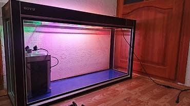 BOYU firması zavod akvarium ölçüsü 127_72_37 ətraflı Vap məlumat