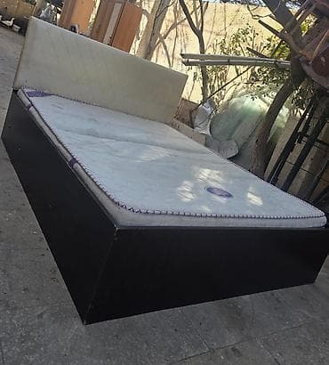 İşlənmiş, İkinəfərlik çarpayı, Matras ilə