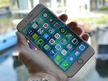 electronics iphone: IPhone 8 Plus, 64 GB, White Titanium, Barmaq izi — 1