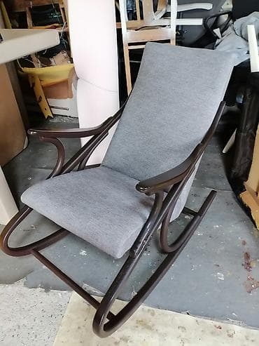 kreslo gence: İşlənmiş, Kreslo-kaçalka, Parça, Kredit yoxdur, Çatdırılma yoxdur — 2