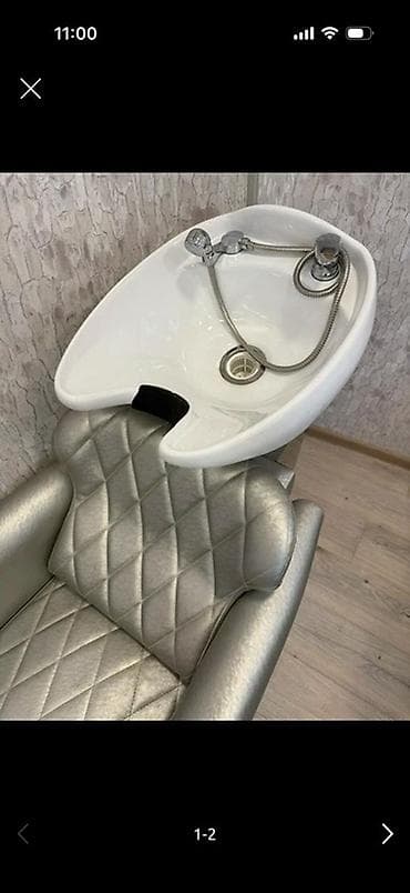 nerjavik stol: Satılır: Gözəllik/saç salonu üçün mebel dəsti - 2 ədəd salon kreslosu — 9