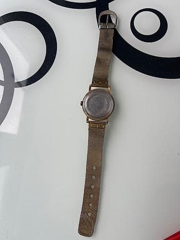 İşlənmiş, Qol saatı, Vostok, rəng - Qızılı