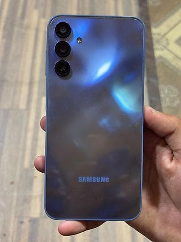 Samsung Galaxy A15, 128 GB, rəng - Göy, Barmaq izi