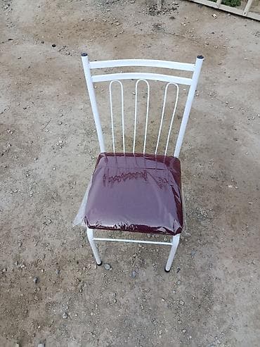 gəc nədir: Qonaq otağı üçün, Qatlanan, rəng - Ağ Stul — 4