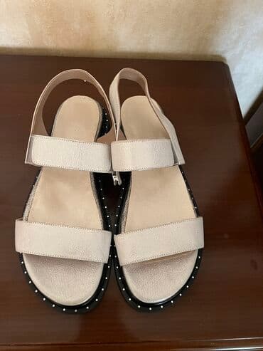 босоножки 27 размера: Размер: 39, цвет - Бежевый, Новый — 2