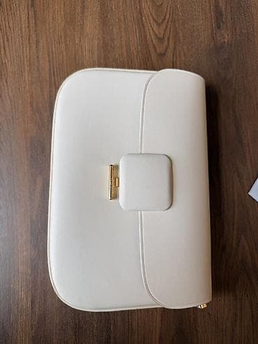 cantalar: Charles & Keith markalı qadın çantası Zərif açıq bej rəngində — 5