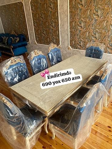 Qonaq otağı üçün, Yeni, 8 stul