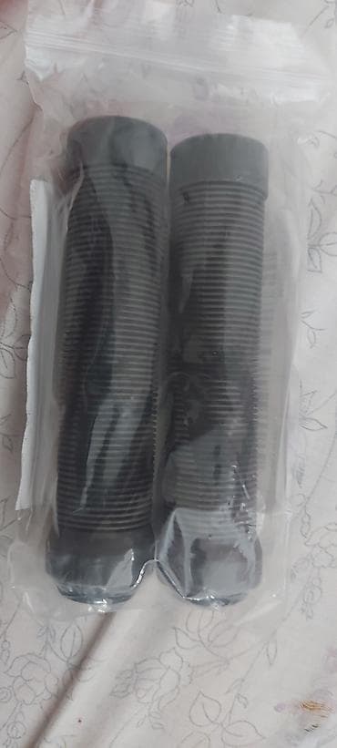 velosiped teker: Məhsul: Velosiped üçün sükan tutacaqları (2 ədəd) - Rəng: mavi‑qara — 5