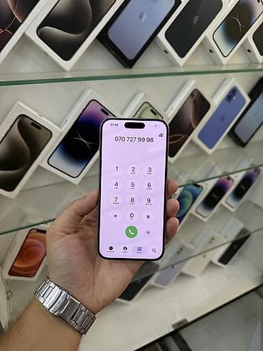 iphone xs pro max: IPhone 15 Pro, 128 GB, Natural Titanium, Zəmanət, Kredit, Simsiz şarj — 3