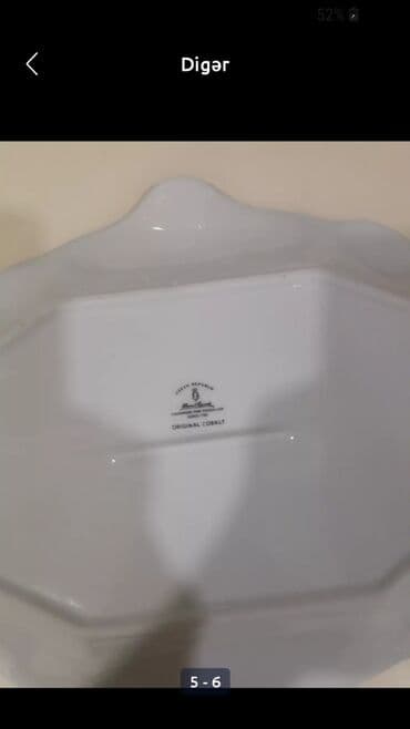 sine sekilleri: Zərif dekorativ porselen sinı - Material: parlaq porselen - Rənglər — 5